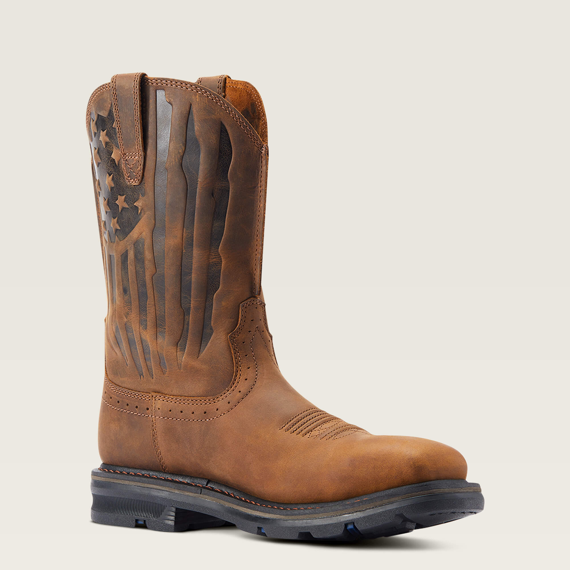 10044426 | Sierra Shock Shield Patriot Steel Toe Work Boots