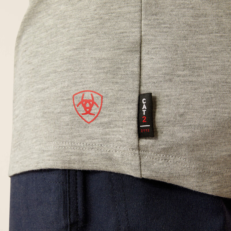 10052109 | FR Primo Hooded T-Shirt in Grey