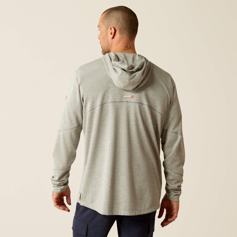 10052109 | FR Primo Hooded T-Shirt in Grey