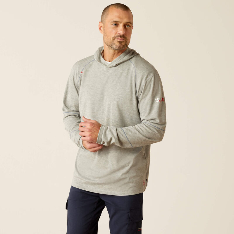 10052109 | FR Primo Hooded T-Shirt in Grey