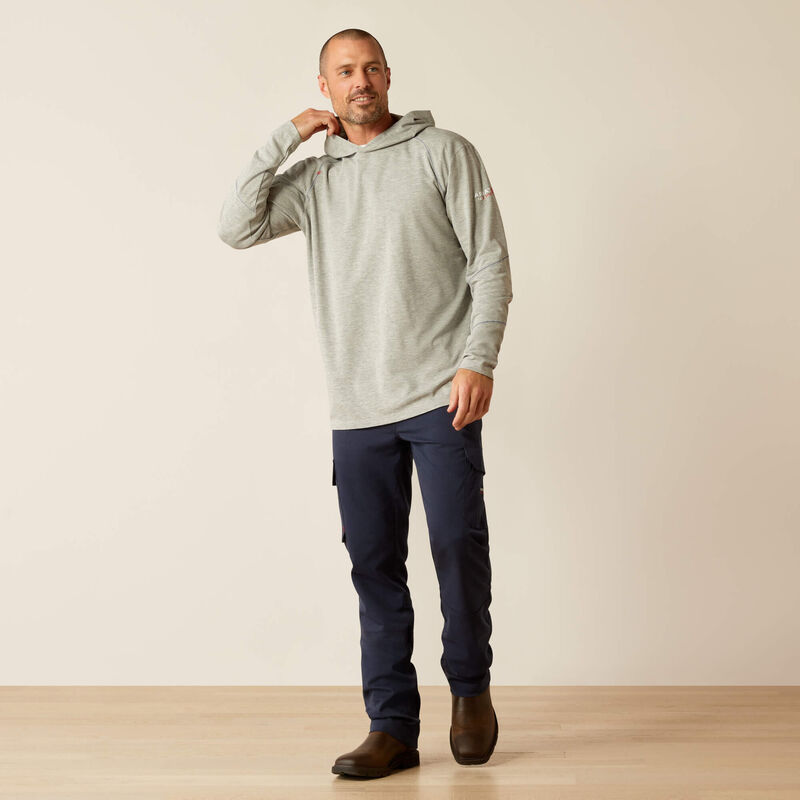 10052109 | FR Primo Hooded T-Shirt in Grey