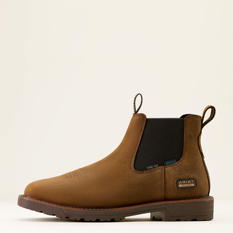 10074284 | Activator Chelsea Waterproof Wide Square Toe Steel Toe Work Boot