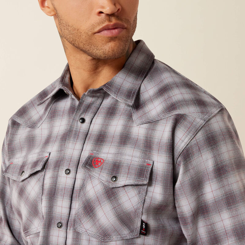 10079016 | FR Rob Retro Fit Snap Work Shirt