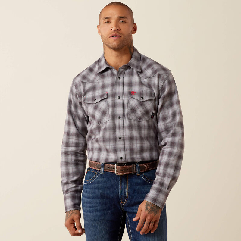 10079016 | FR Rob Retro Fit Snap Work Shirt