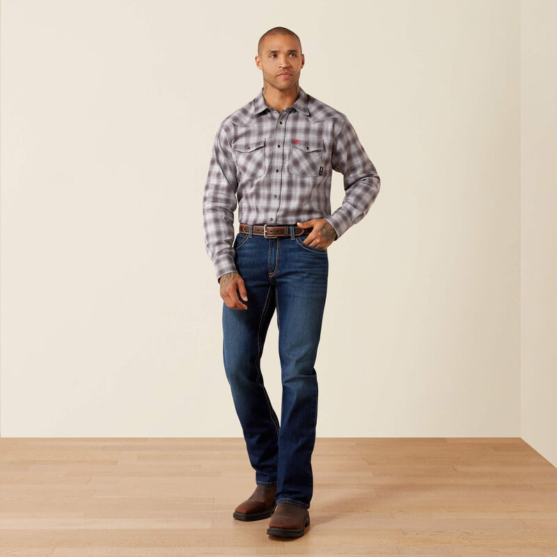 10079016 | FR Rob Retro Fit Snap Work Shirt