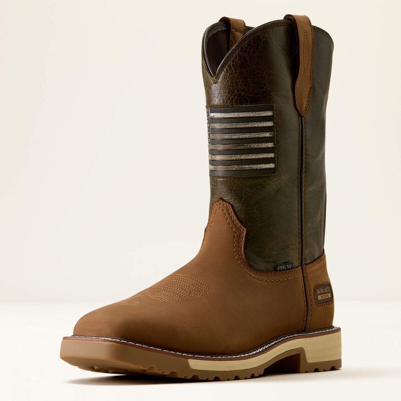 10080468 | Activator Patriot Wide Square Steel Toe Work Boots