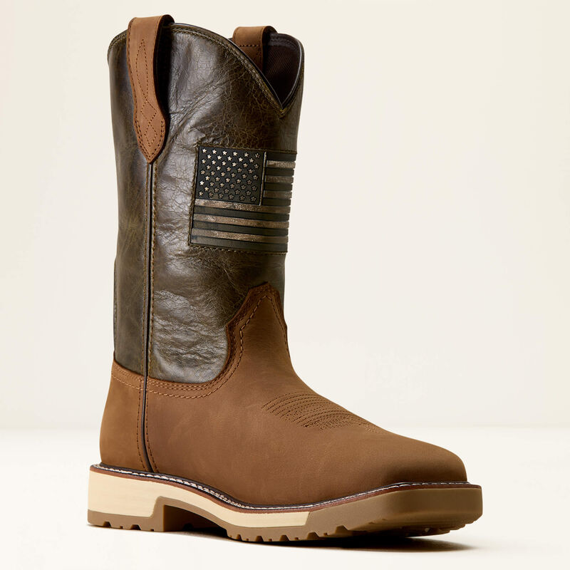 10080468 | Activator Patriot Wide Square Steel Toe Work Boots