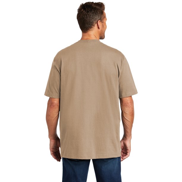 K87-DES | Loose Fit Heavyweight Short-Sleeve Pocket T-Shirt in Desert