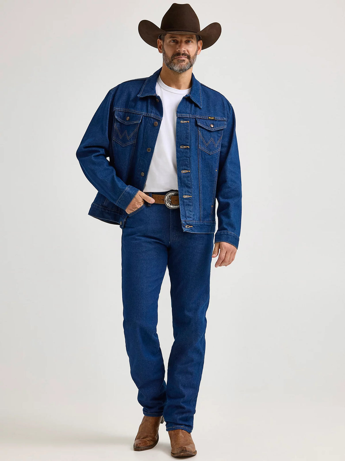 13MWZ | Wrangler NON-FR Prewashed Cowboy Cut Original Fit Jeans