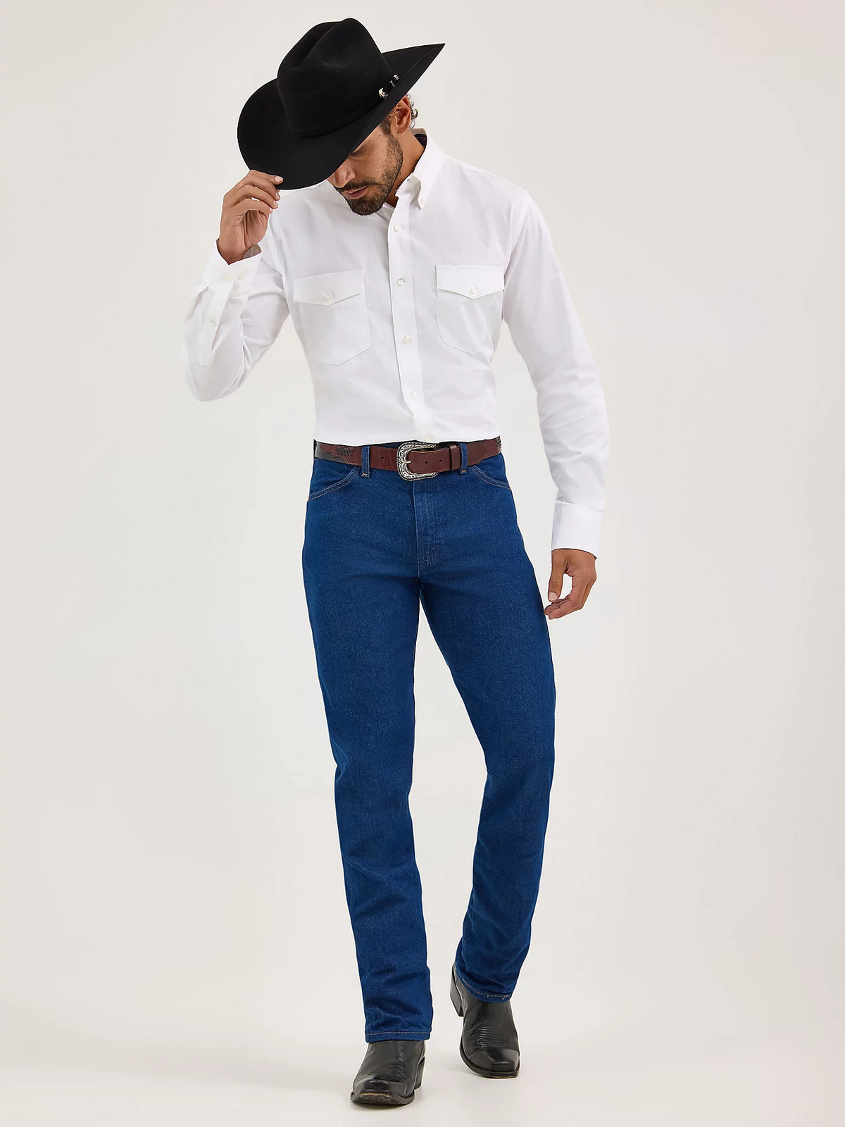 13MWZ | Wrangler NON-FR Prewashed Cowboy Cut Original Fit Jeans