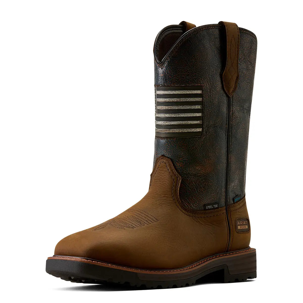 10080349 | Activator Patriot Waterproof Square Steel Toe Work Boots