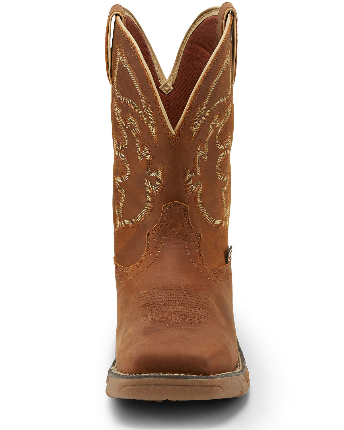WK4331 | Stampede Rush Waterproof Square Steel Toe Work Boots