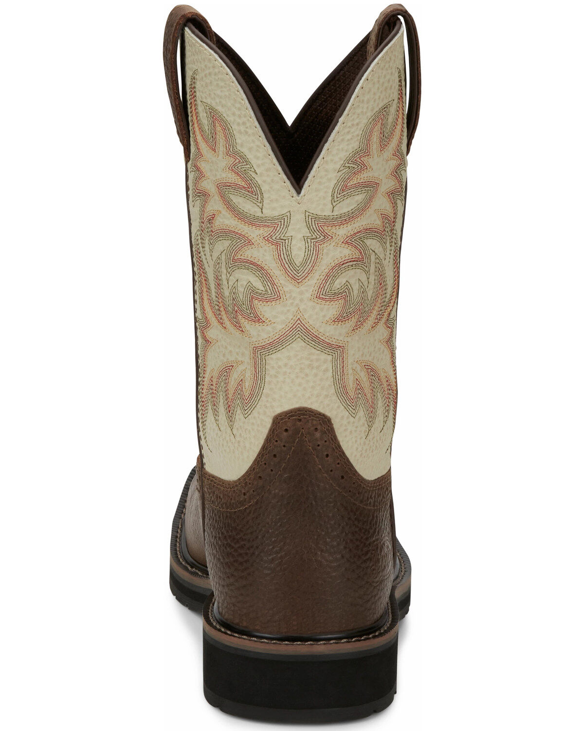 SE4684 | Driller Cream Square Steel Toe Work Boots