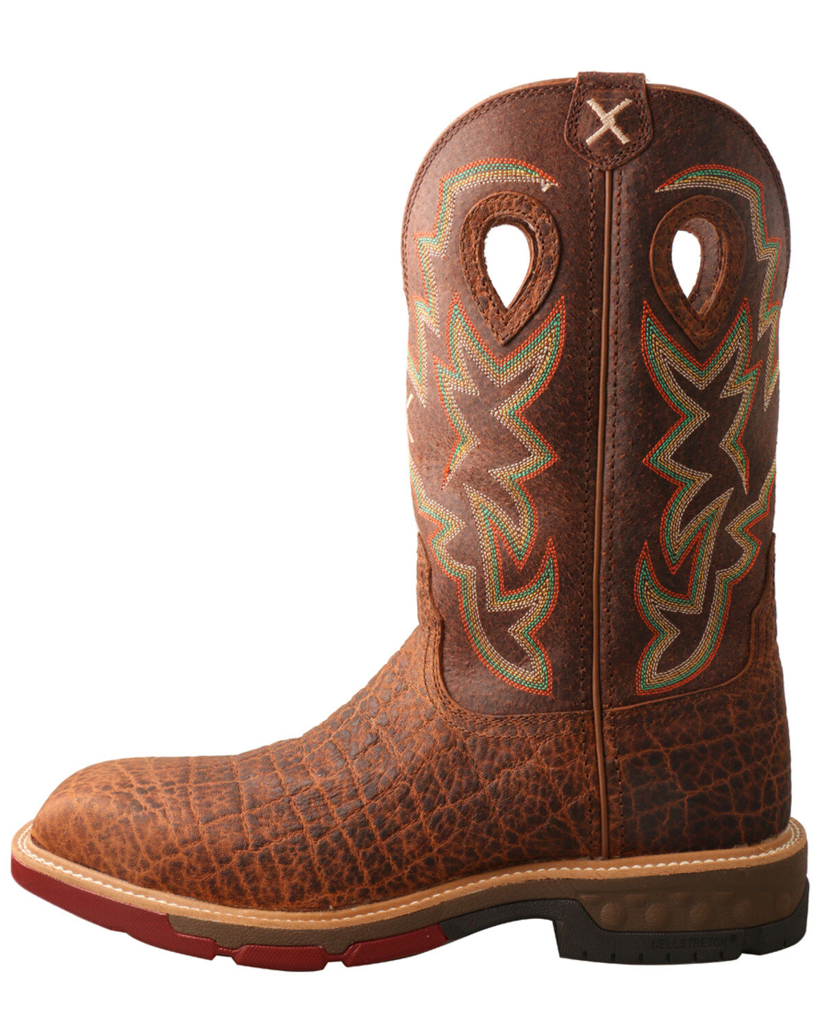 MXB0004 | Square Toe Western Work Boots