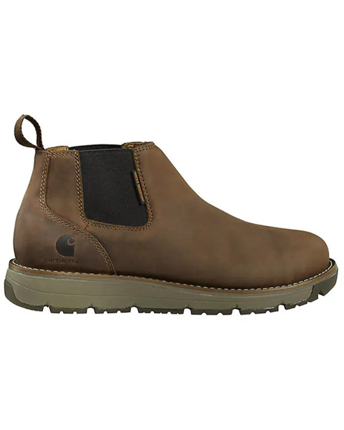 FM4200 | Millbrook Water Resistant 4" Romeo Waterproof Round Steel Toe Wedge Boots