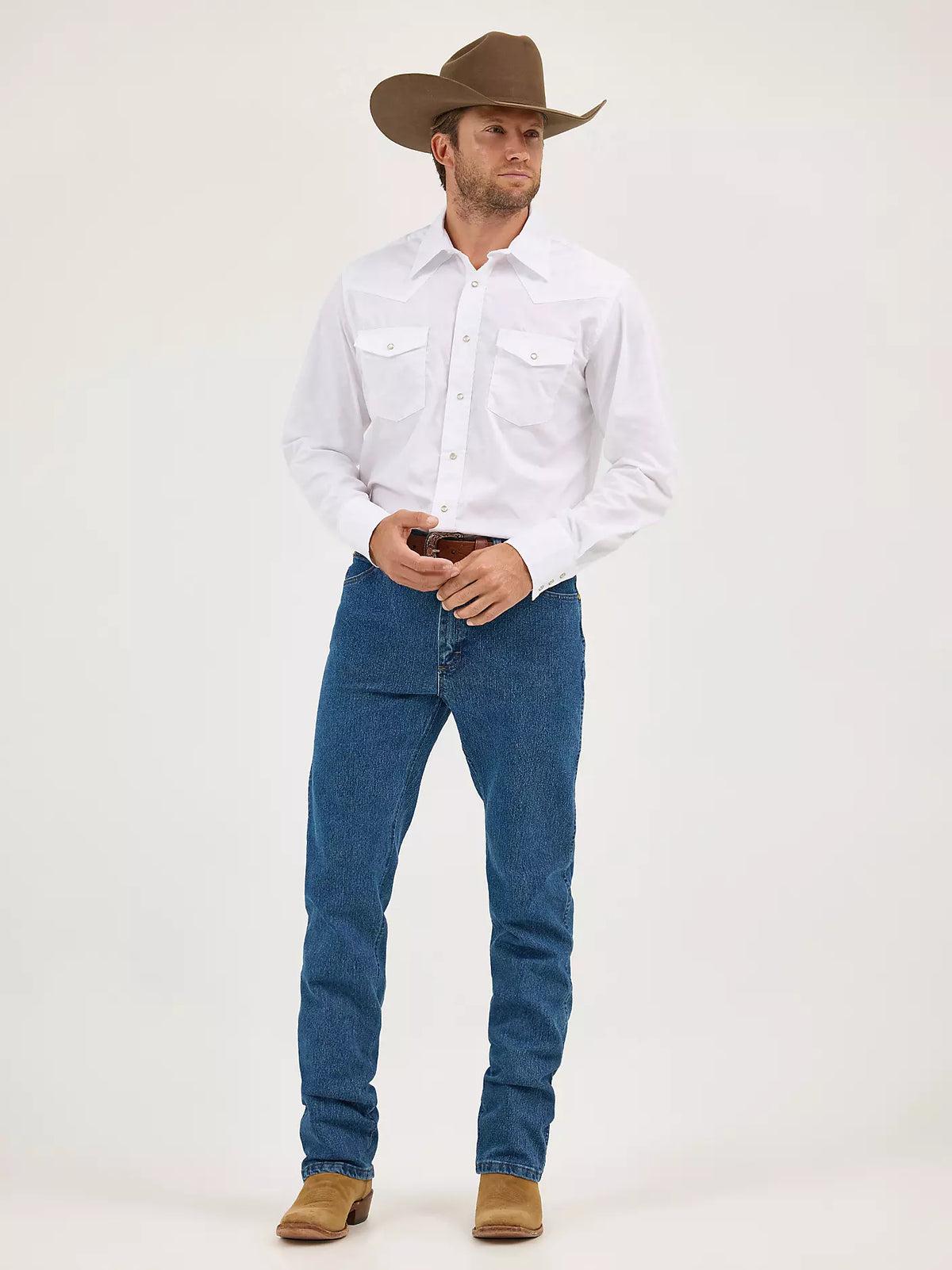 36MAVVS | Wrangler NON-FR Premium Performance Cowboy Cut Cool Vantage Jeans