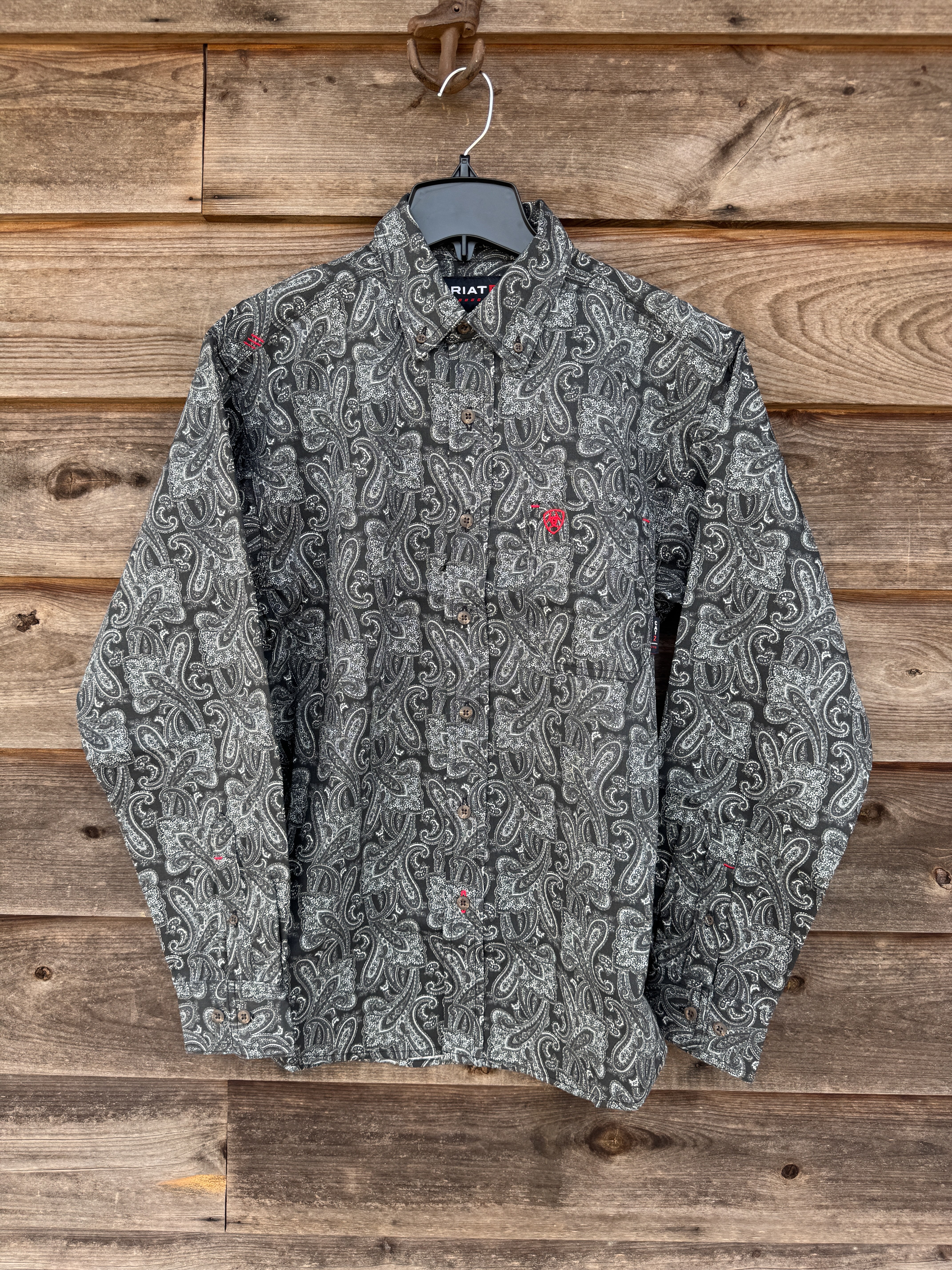 10062741 | FR Bogart Classic Fit Work Shirt in Black