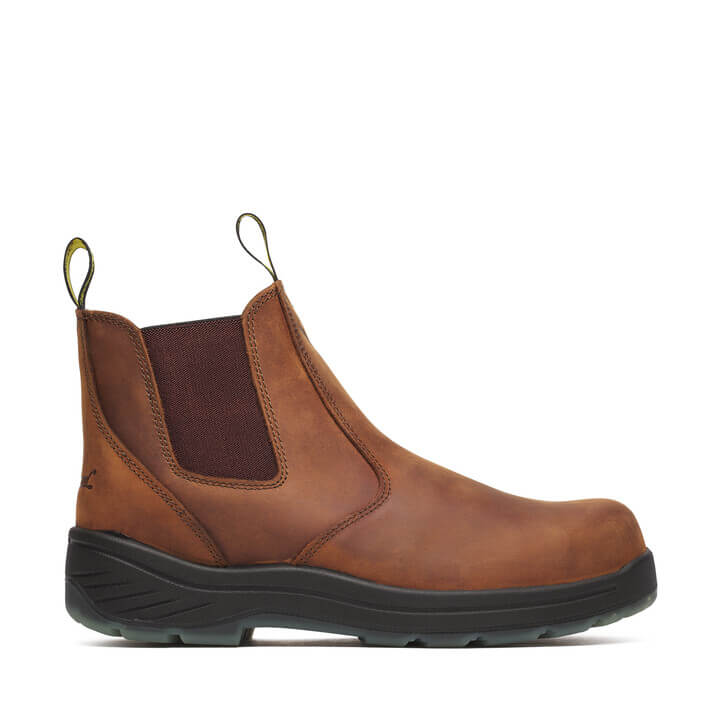 804-3166 | 6″ Crazy Horse Round Composite Toe Boots