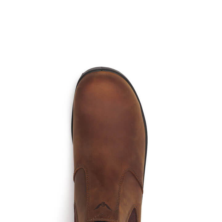 804-3166 | 6″ Crazy Horse Round Composite Toe Boots