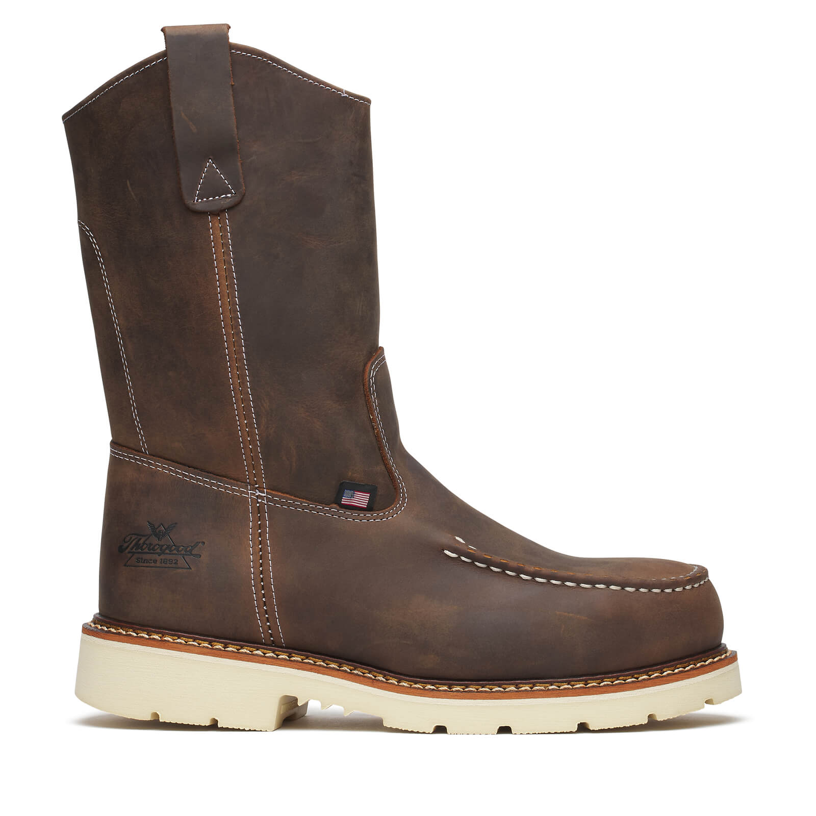 804-3311 | American Heritage Trail Crazy Horse Steel Toe Work Boots
