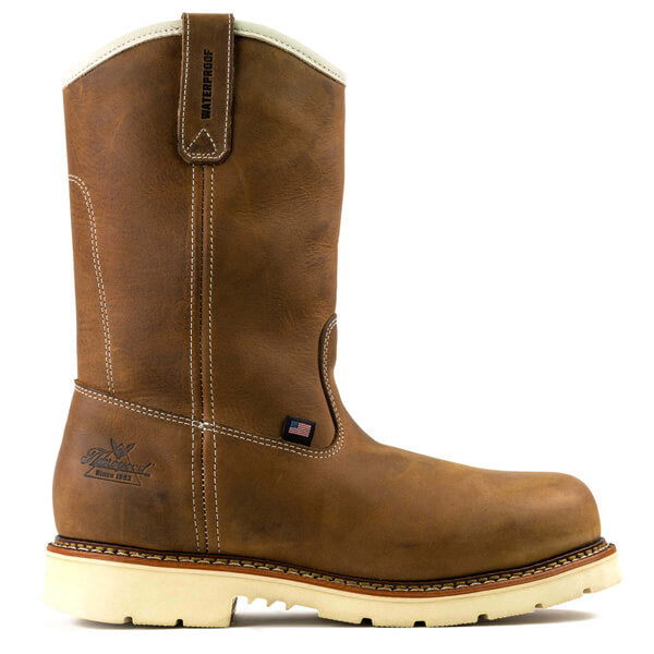 804-3320 | American Heritage Waterproof Crazy Horse Steel Toe Work Boots