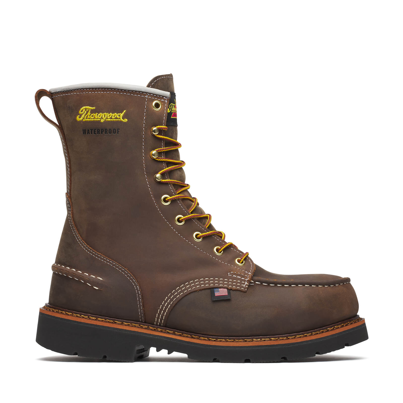 804-3898 | 1957 Series 8-inch Crazy Horse Waterproof Steel Toe Work Boots