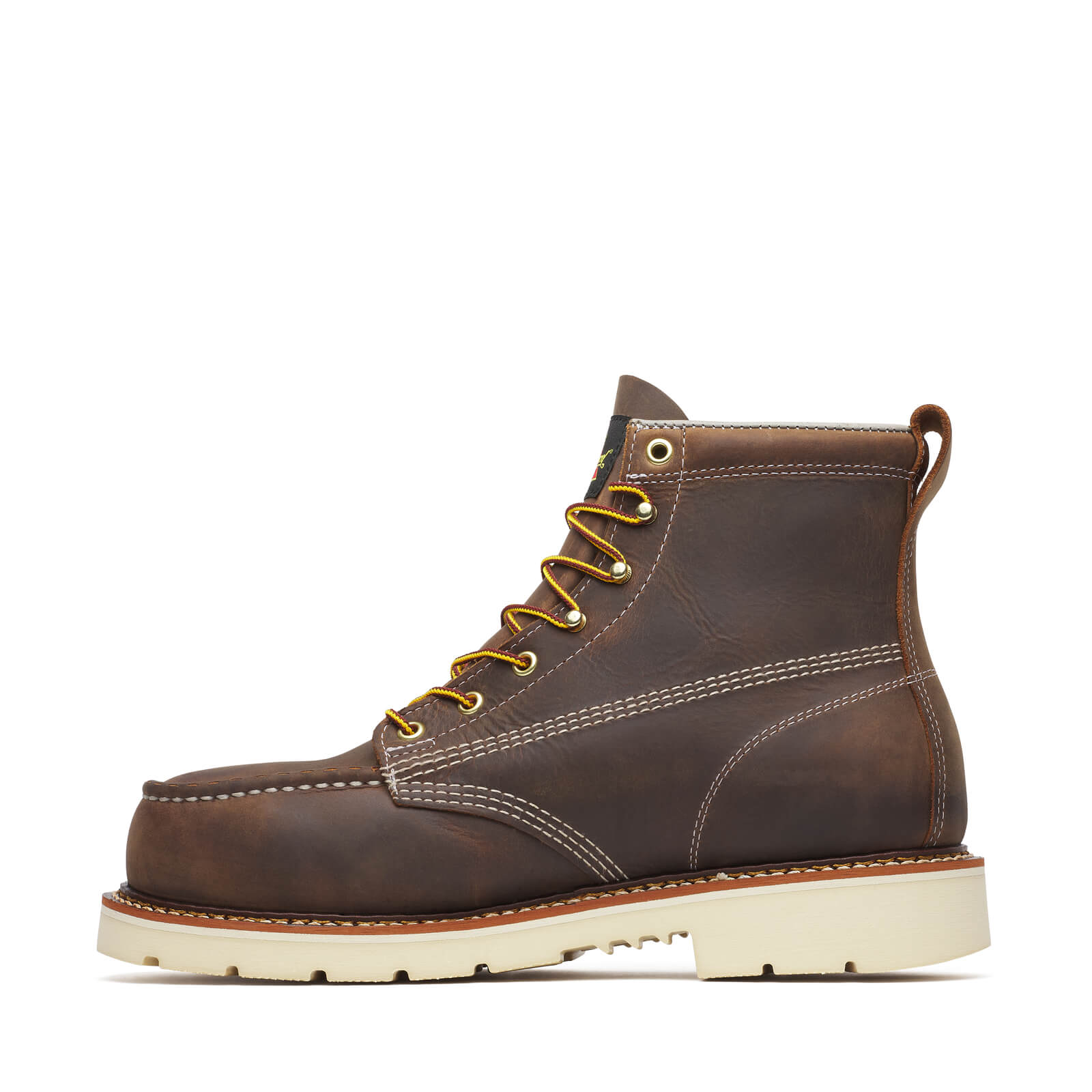 804-4375 | American Heritage 6″ Trail Crazy Horse Steel Toe Work Boots