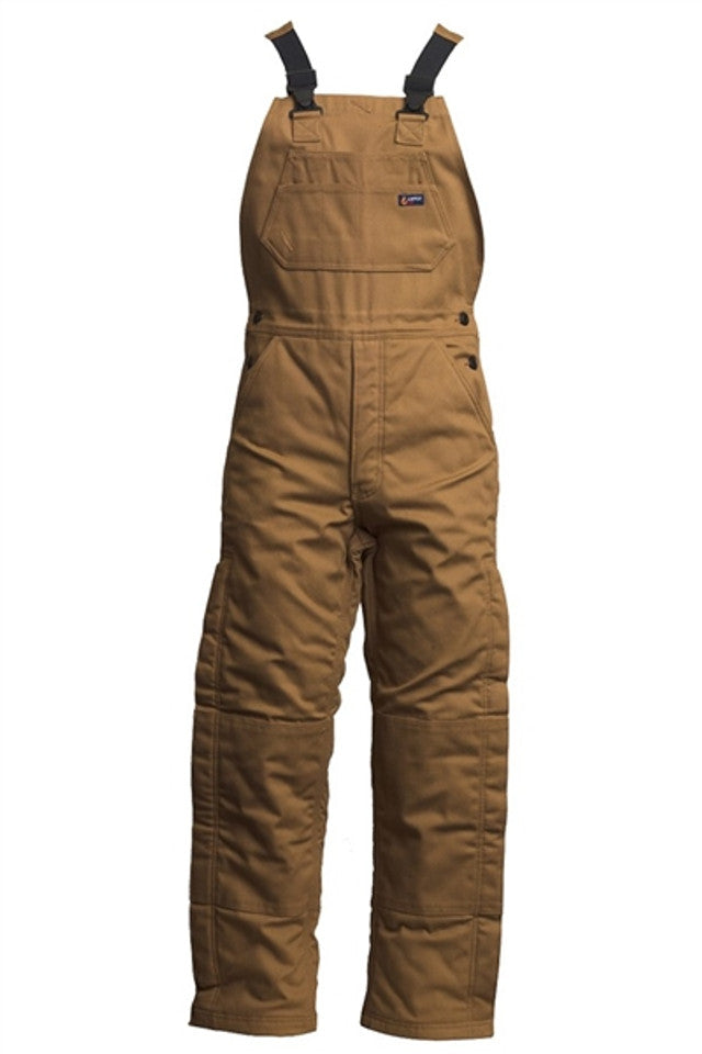 BIFRWS9BR | FR Insulated Bibs with Windshield Technology in Brown