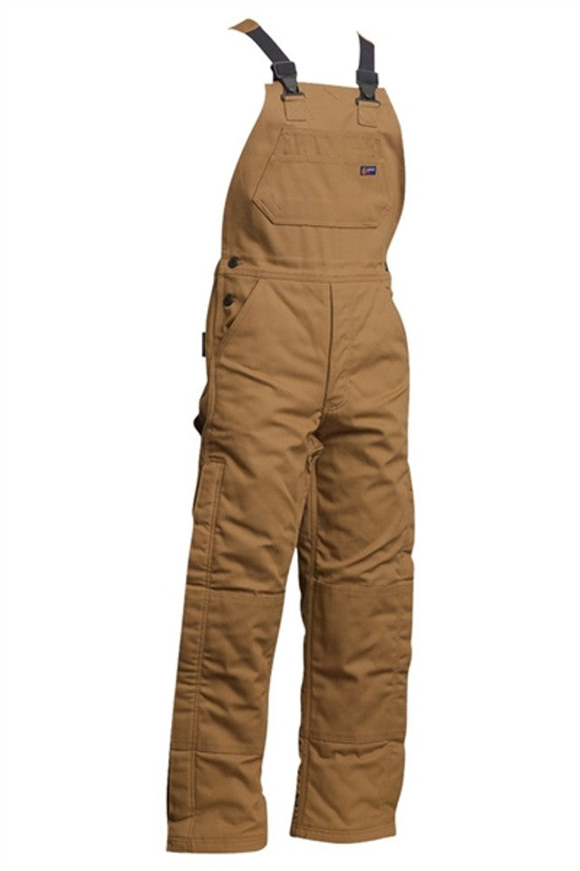 BIFRWS9BR | FR Insulated Bibs with Windshield Technology in Brown