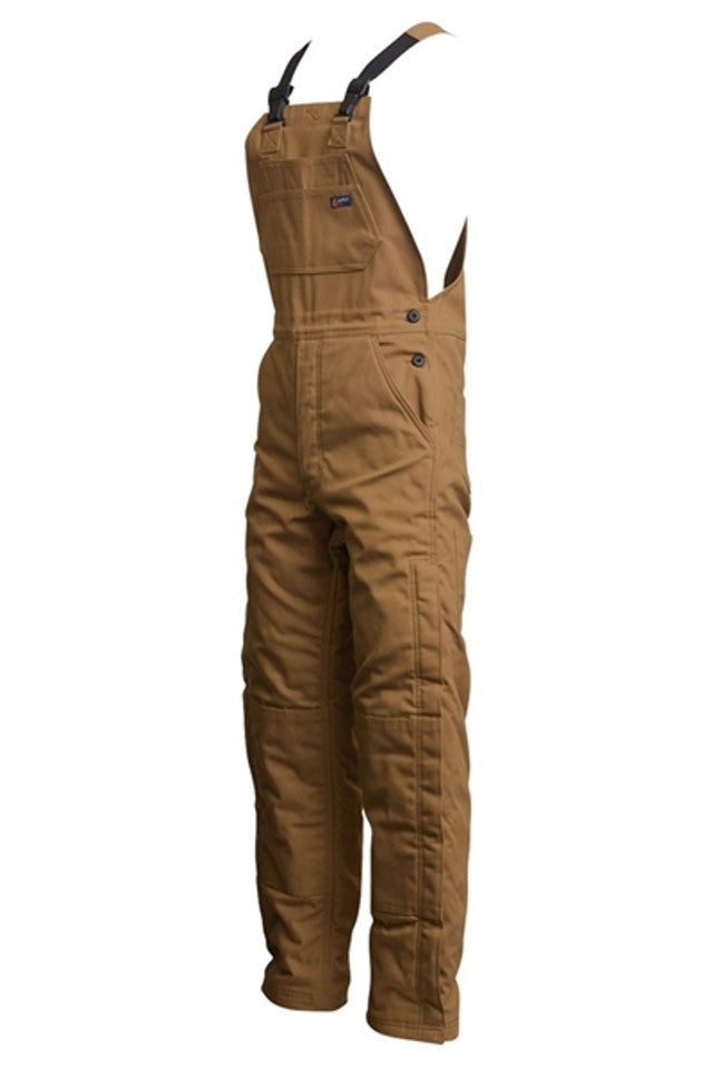 BIFRWS9BR | FR Insulated Bibs with Windshield Technology in Brown