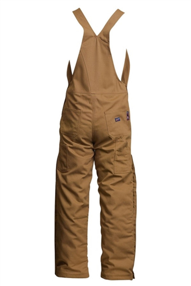 BIFRWS9BR | FR Insulated Bibs with Windshield Technology in Brown
