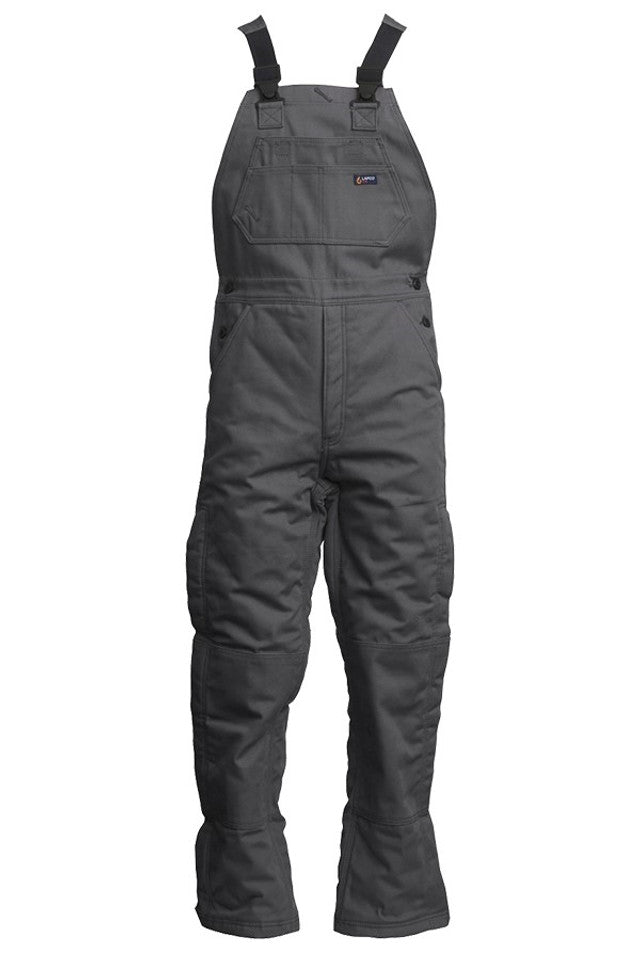 BIFRSW9GY | FR Insulated Bibs with Windshield Technology in Gray