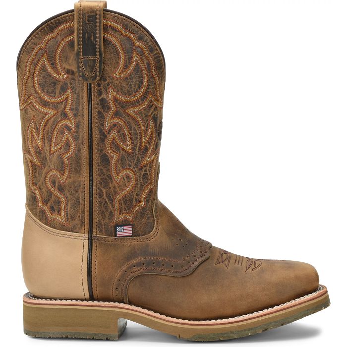 DH3567 | Dwight Square Steel Toe Work Boots