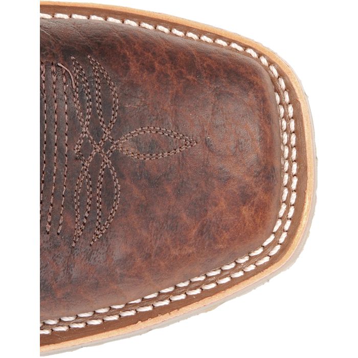 DH5305 | Graham Bison Leather Square Steel Toe Work Boots