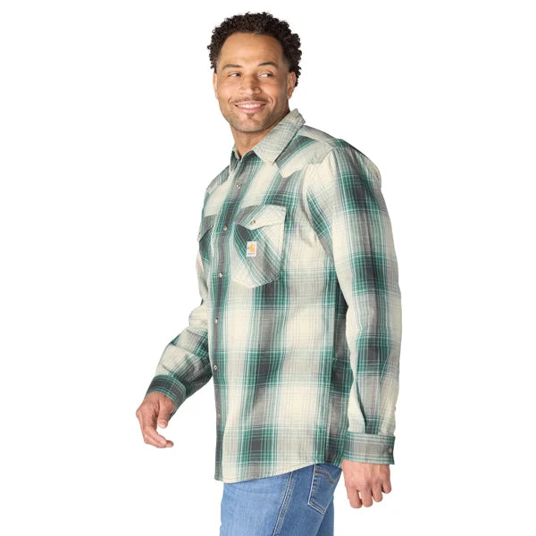 107070-BF6 | FR Montana Relaxed Fit Midweight Twill Snap Front Shirt