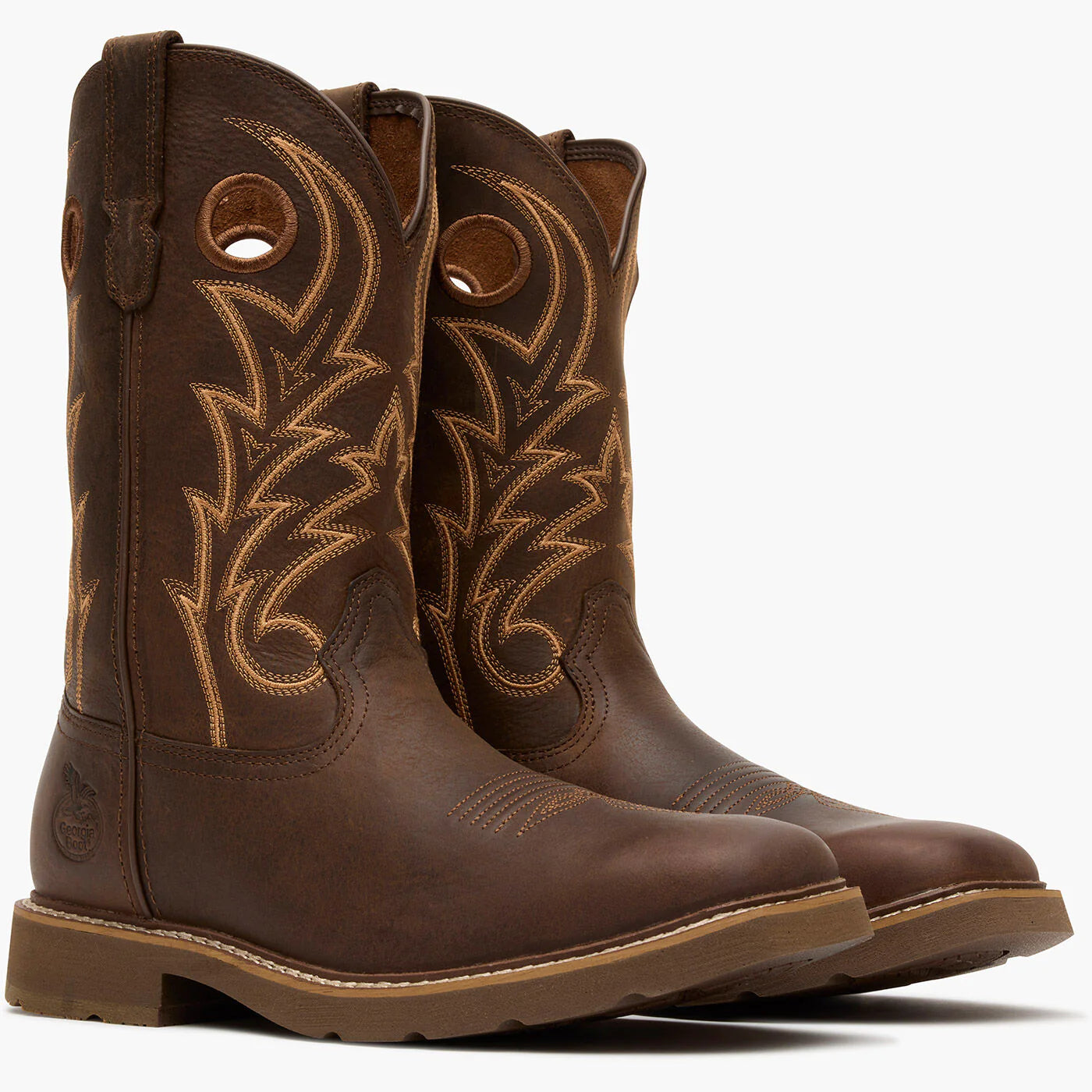 GB00727 | Core 37 11" Steel Toe Western Work Boots
