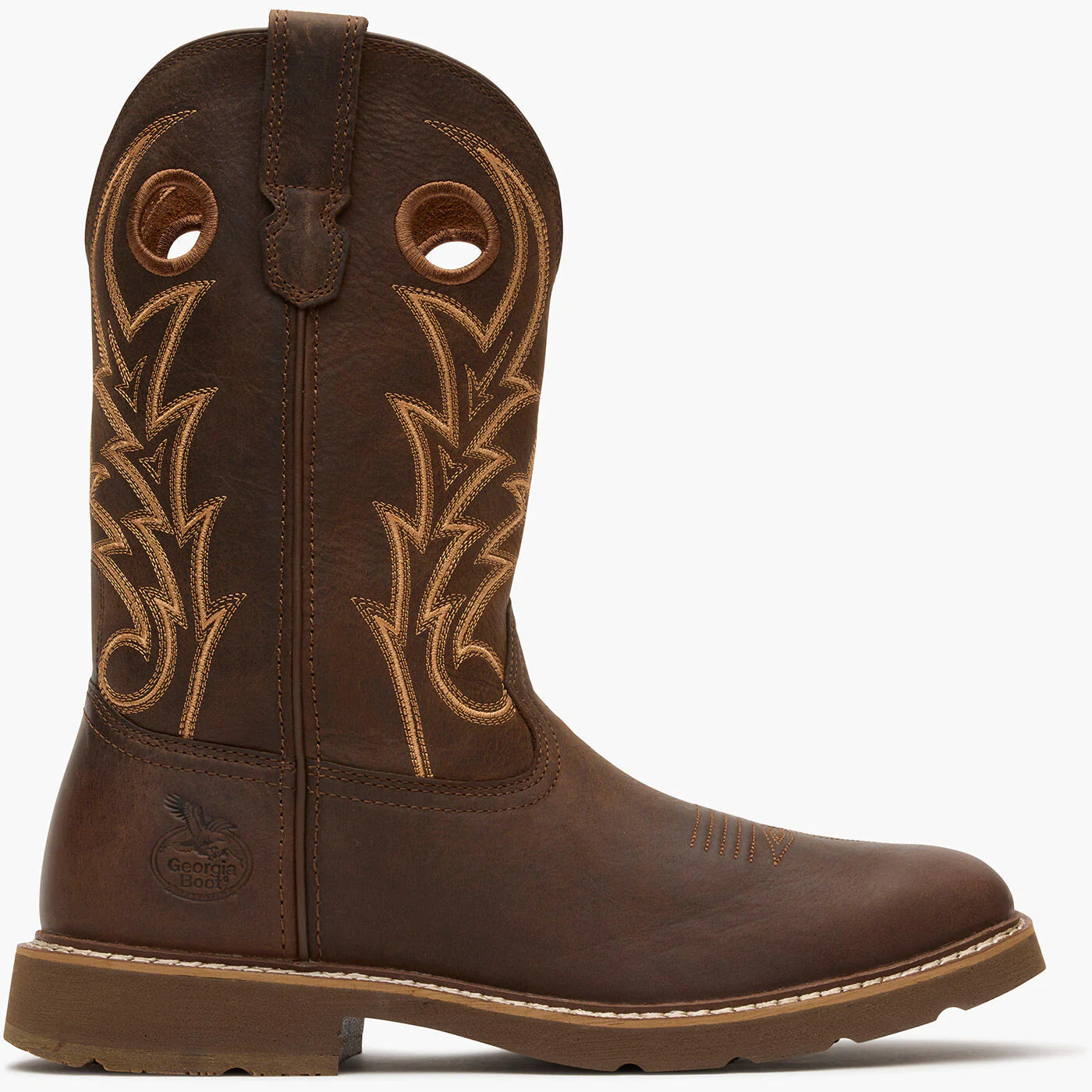 GB00727 | Core 37 11" Steel Toe Western Work Boots