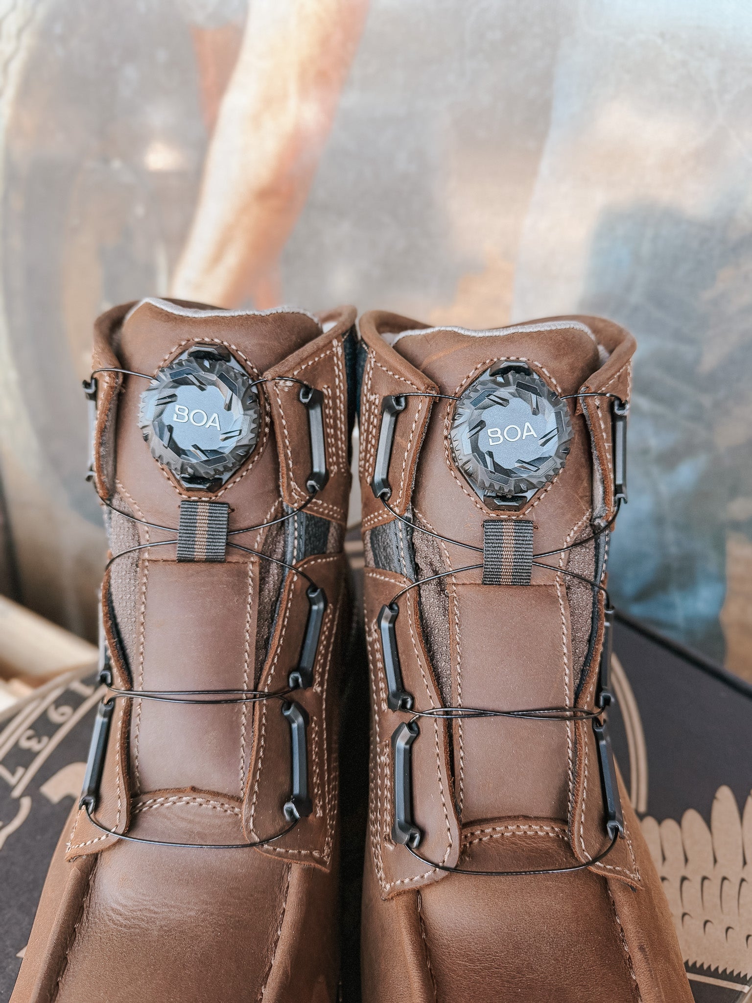 GB00729 | 6" Carbon Flex BOA® Waterproof Carbon Moc Toe Work Boot