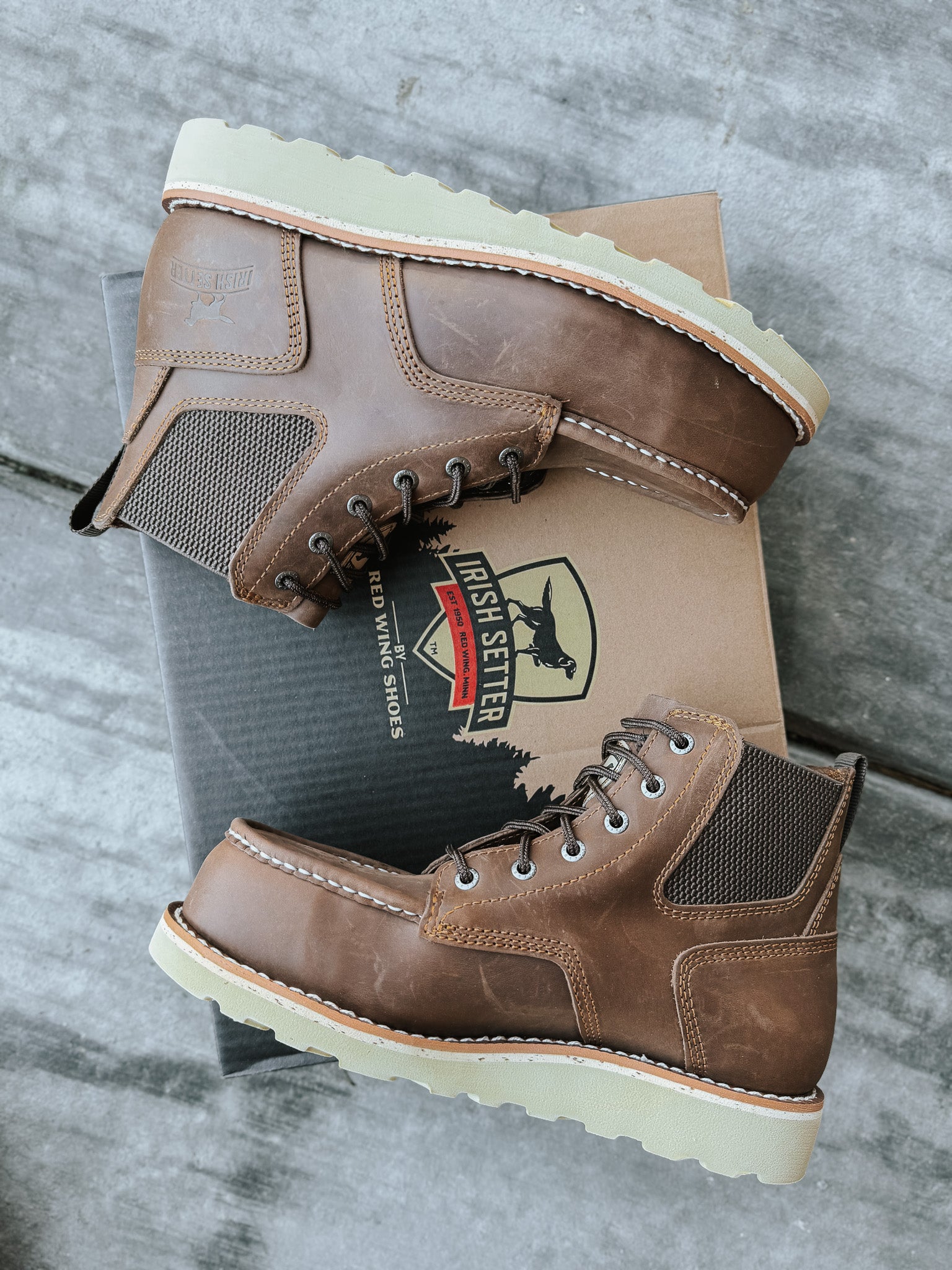 84632 | Pipestone 6" Safety Toe Work Boots
