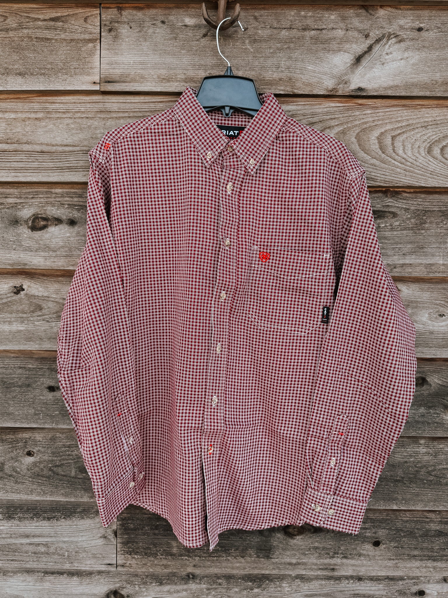 10015945 | FR Bell Work Shirt in Wine