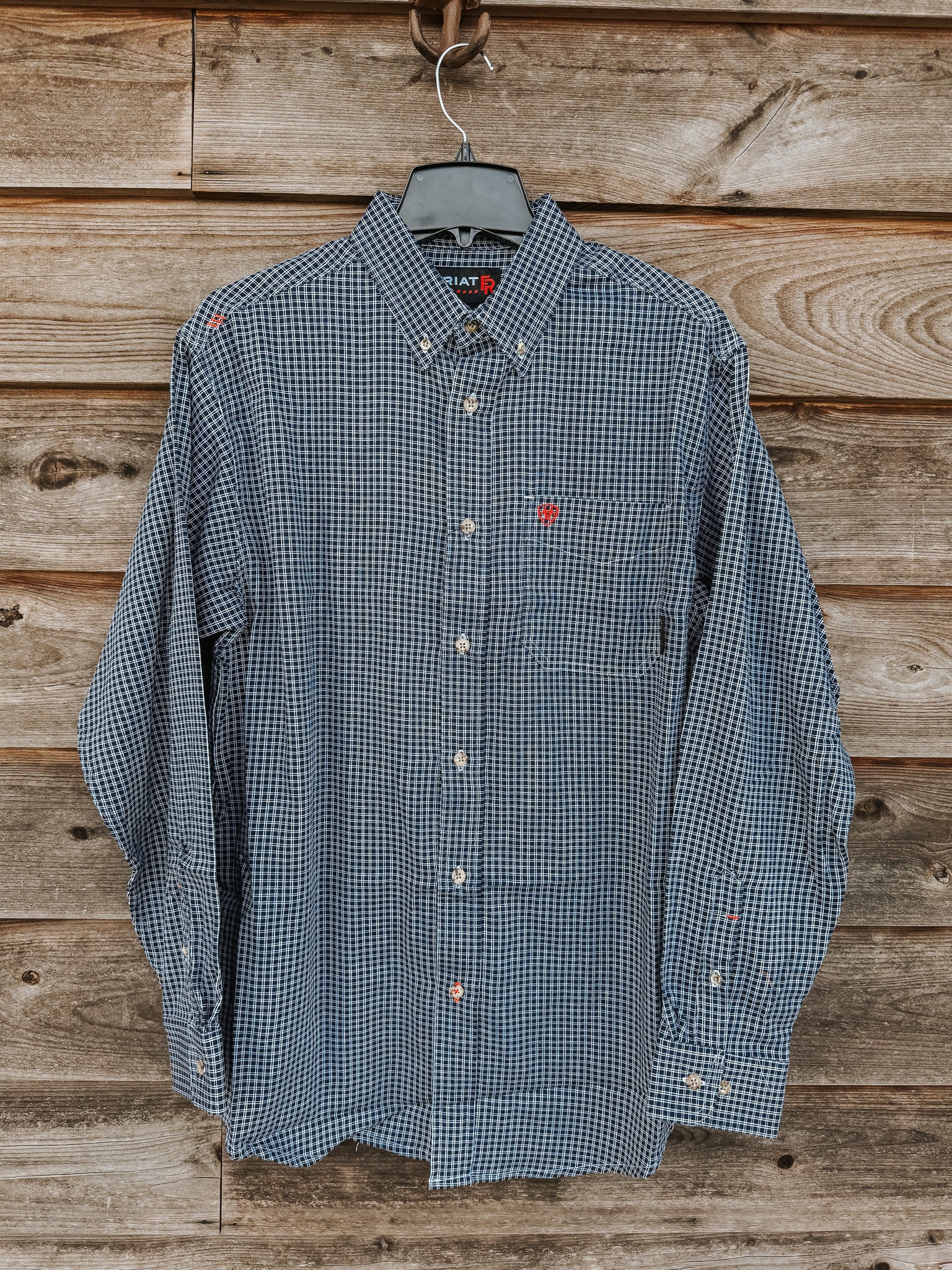 10013513 | FR Basic Work Shirt in Blue Multi