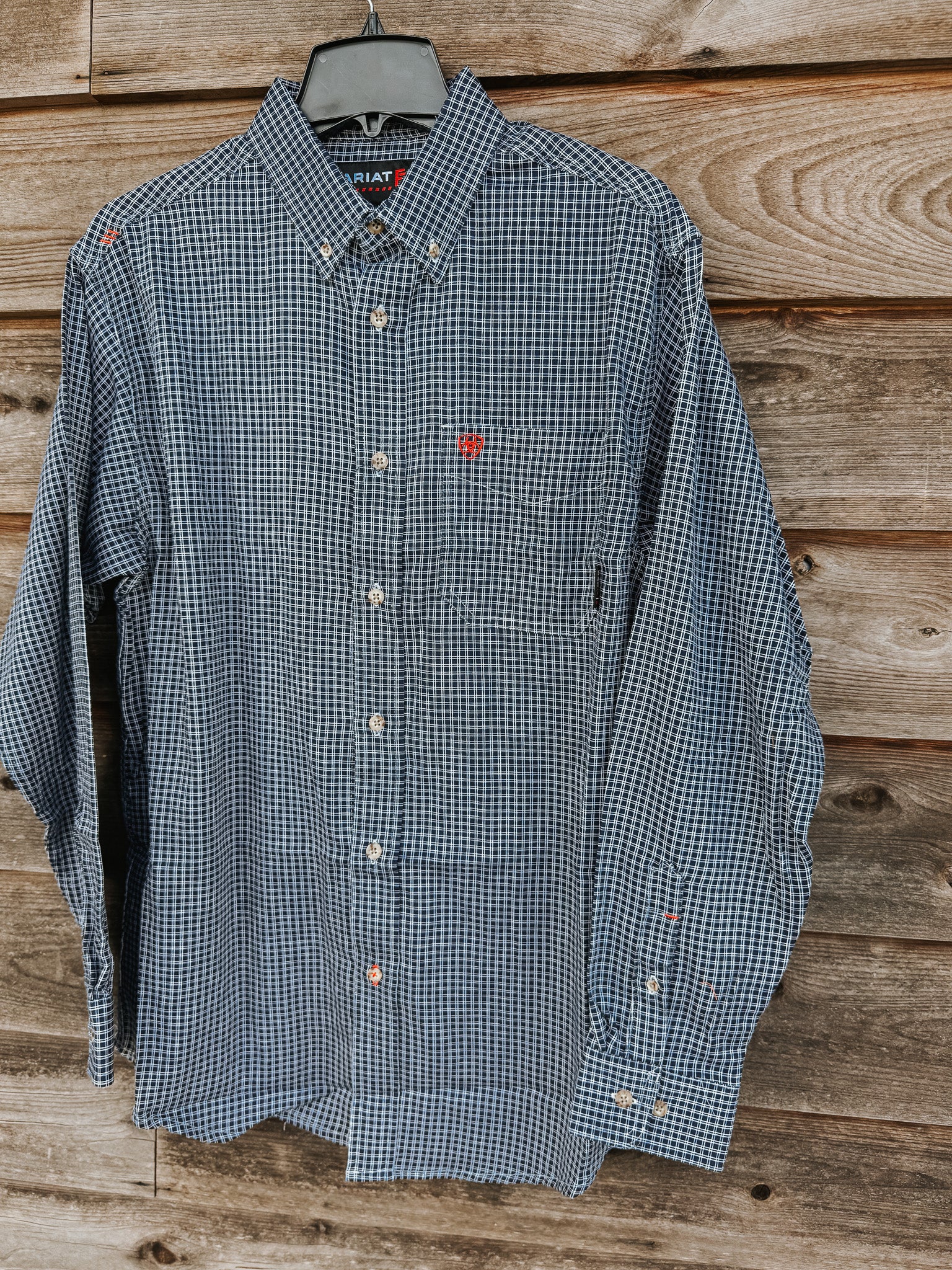 10013513 | FR Basic Work Shirt in Blue Multi