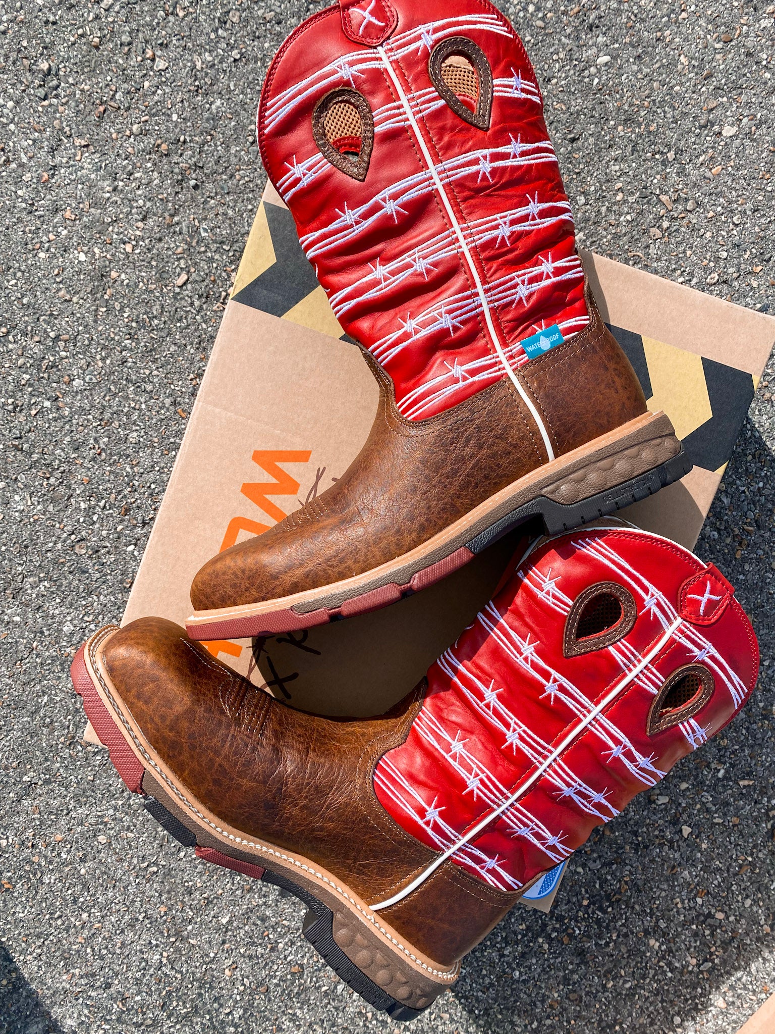 MXBNW01 | Waterproof Square Nano Toe Work Boots