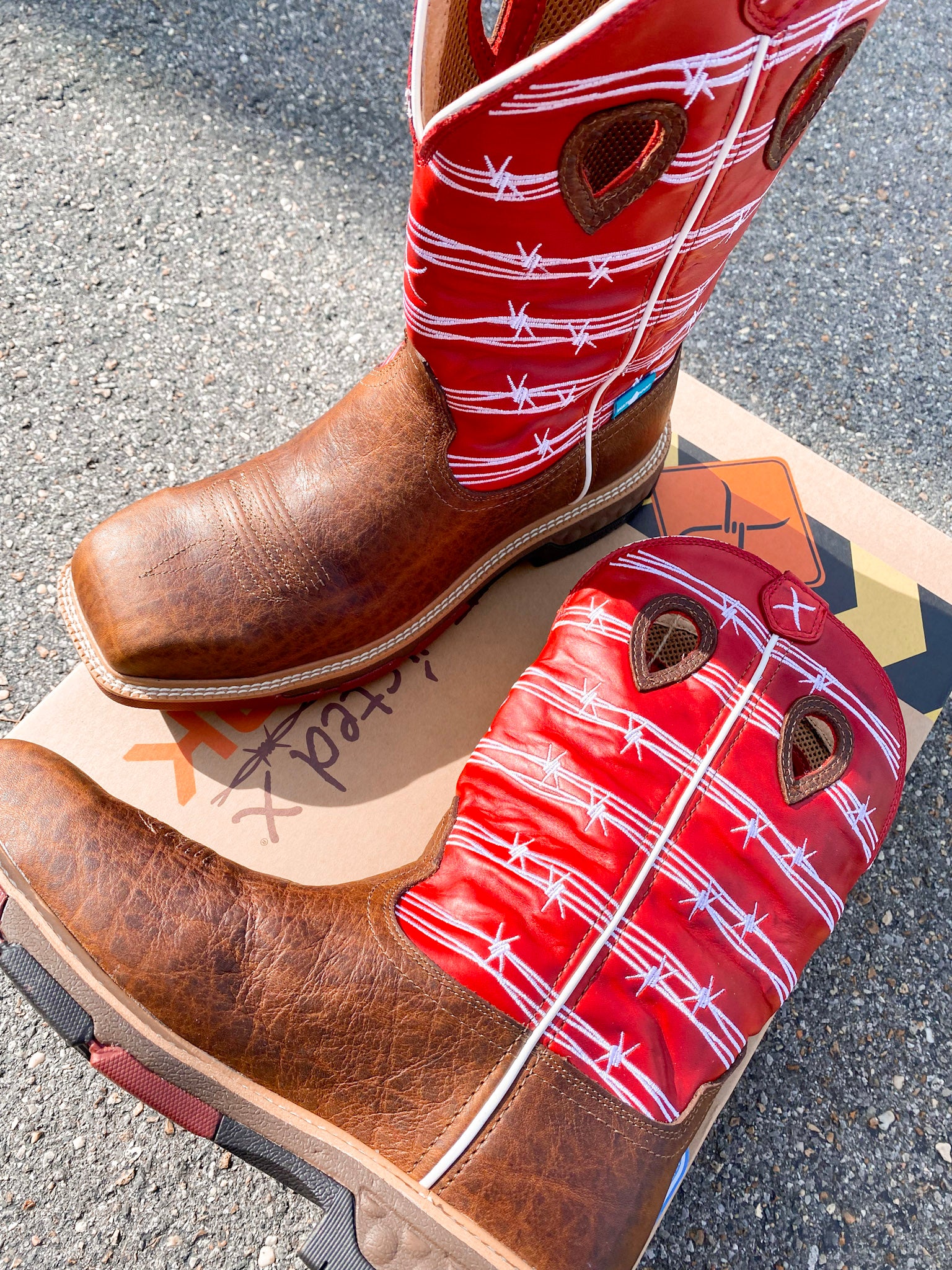 MXBNW01 | Waterproof Square Nano Toe Work Boots