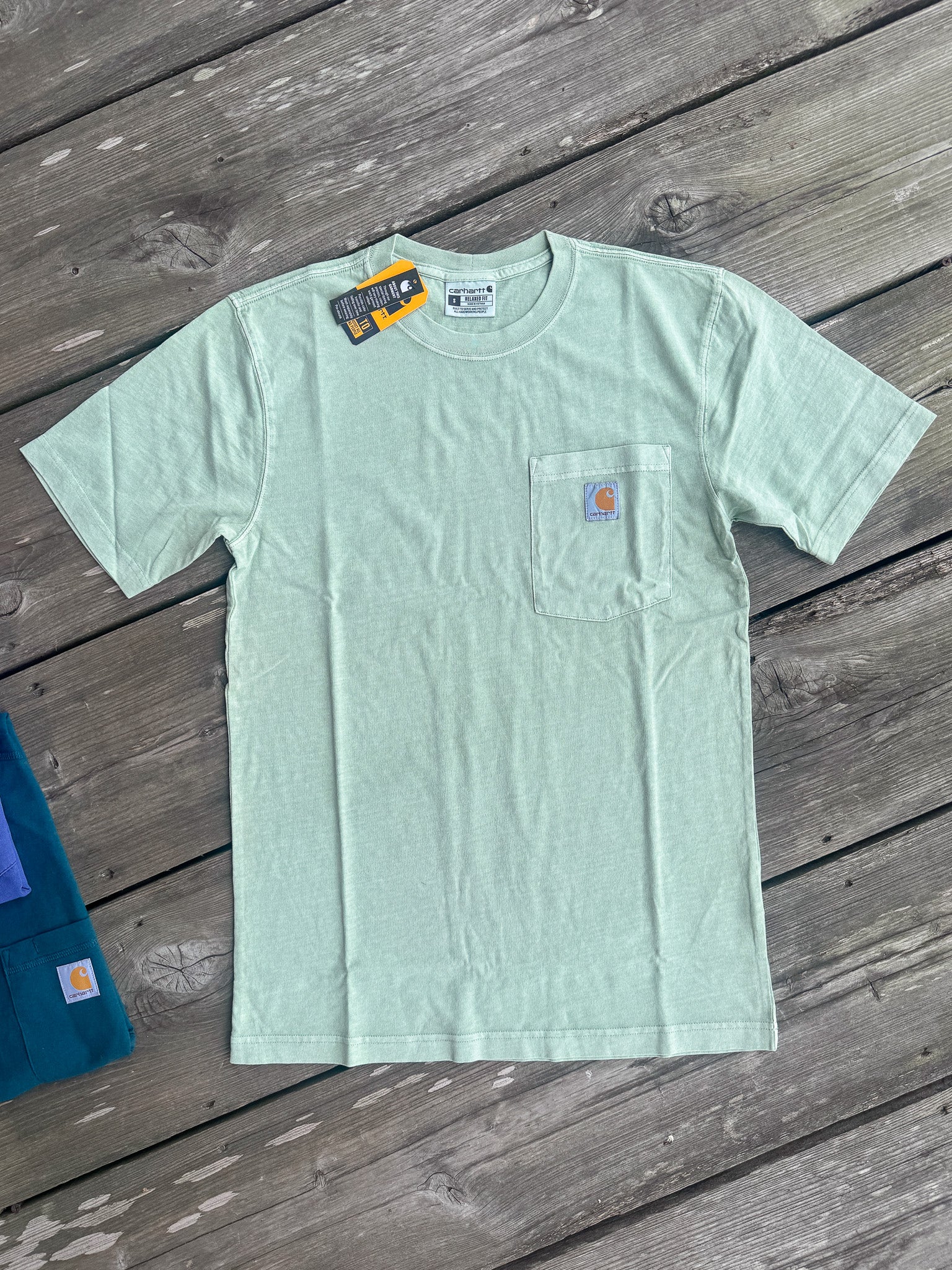106252-Gl3 | Re-Engineered Relaxed Fit Lightweight Garment Dyed T-Shirt in Seabrook