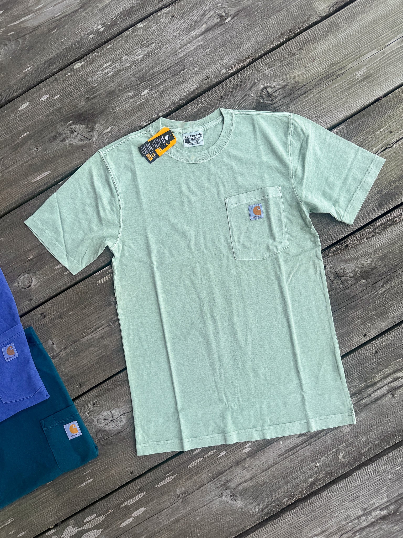 106252-Gl3 | Re-Engineered Relaxed Fit Lightweight Garment Dyed T-Shirt in Seabrook