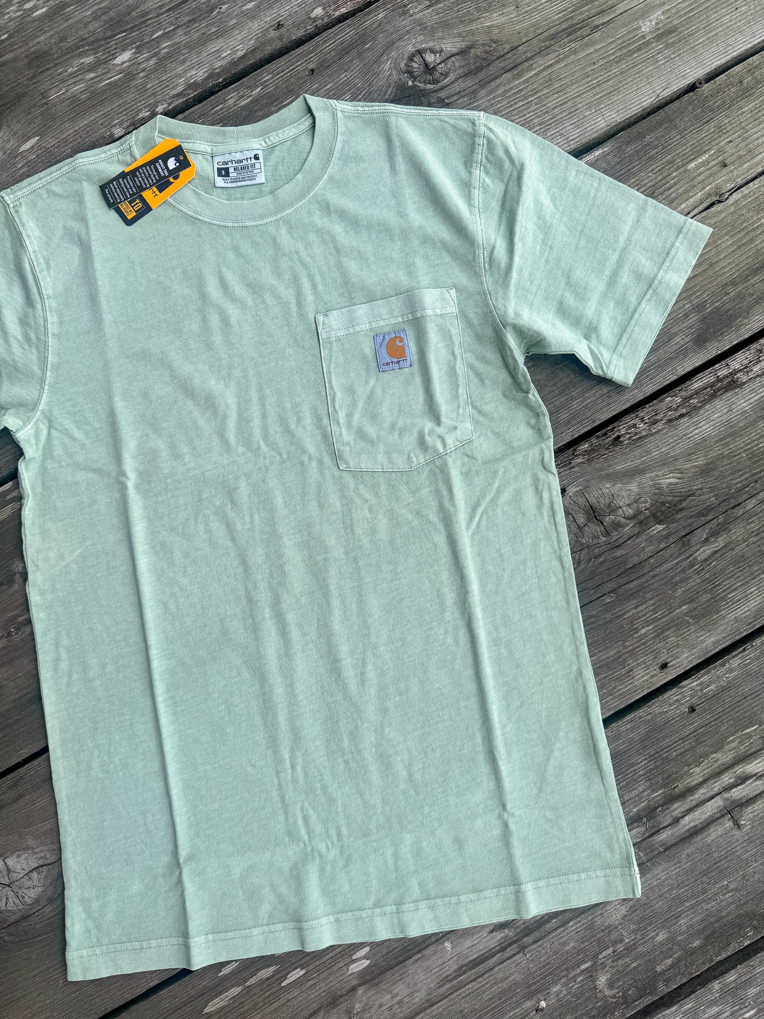 106252-Gl3 | Re-Engineered Relaxed Fit Lightweight Garment Dyed T-Shirt in Seabrook