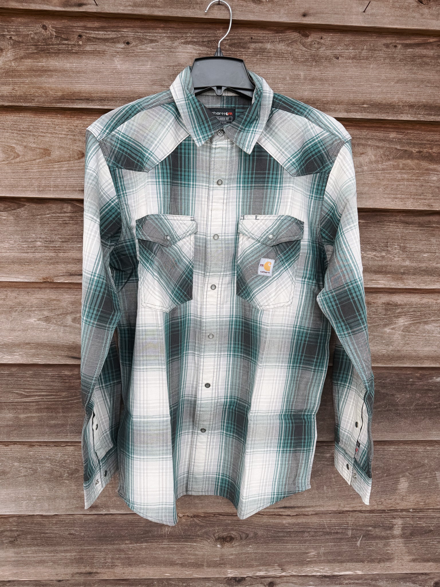 107070-BF6 | FR Montana Relaxed Fit Midweight Twill Snap Front Shirt