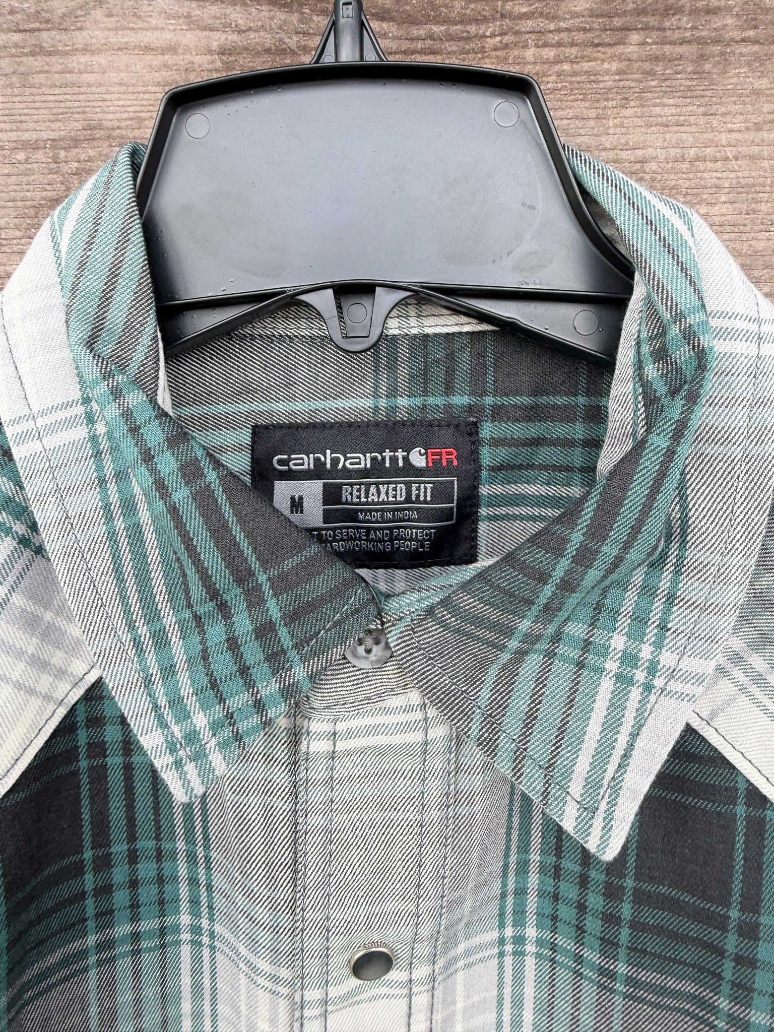 107070-BF6 | FR Montana Relaxed Fit Midweight Twill Snap Front Shirt