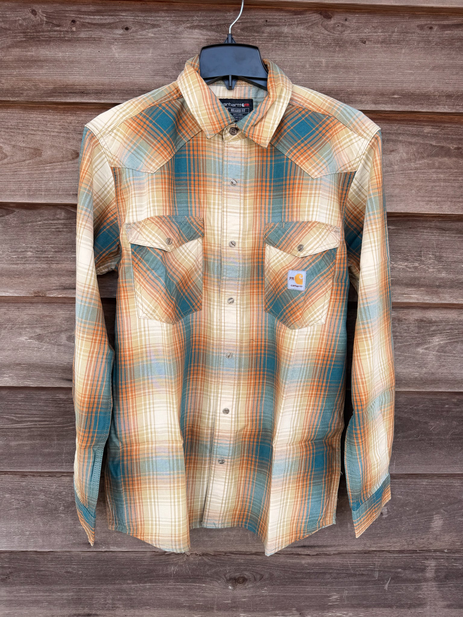 107070-N62 | FR Montana Relaxed Fit Midweight Twill Snap Front Shirt